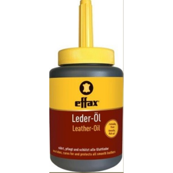 effax　ハケ付レザーオイル　475ml