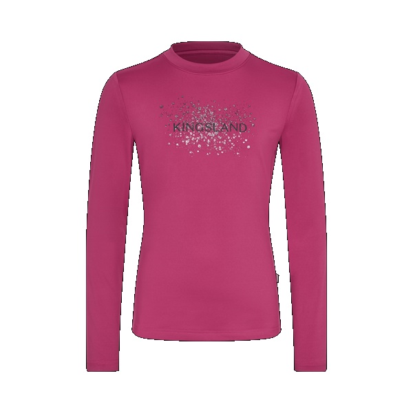 KINGSLAND 095　MADELINEｼﾞｭﾆｱ長袖ﾄﾚｰﾆﾝｸﾞｼｬﾂ