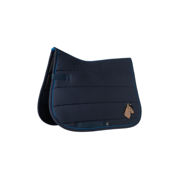 HKM　MiaｻﾄﾞﾙﾊﾟｯﾄﾞPONY 紺 15469