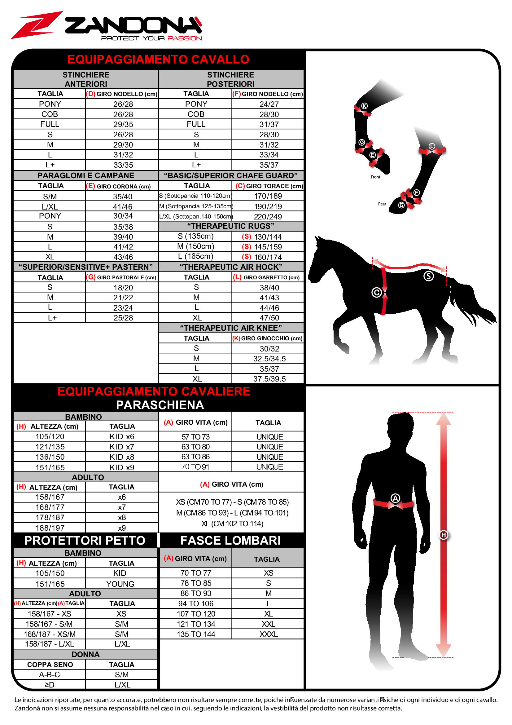 ZANDONA 2710 サポートブーツAIR　前肢 