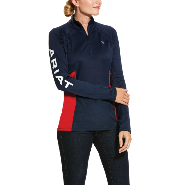 ARIAT SUNSTOPPER 2.0 ｼｬﾂ TEAM ﾚﾃﾞｨｰｽ