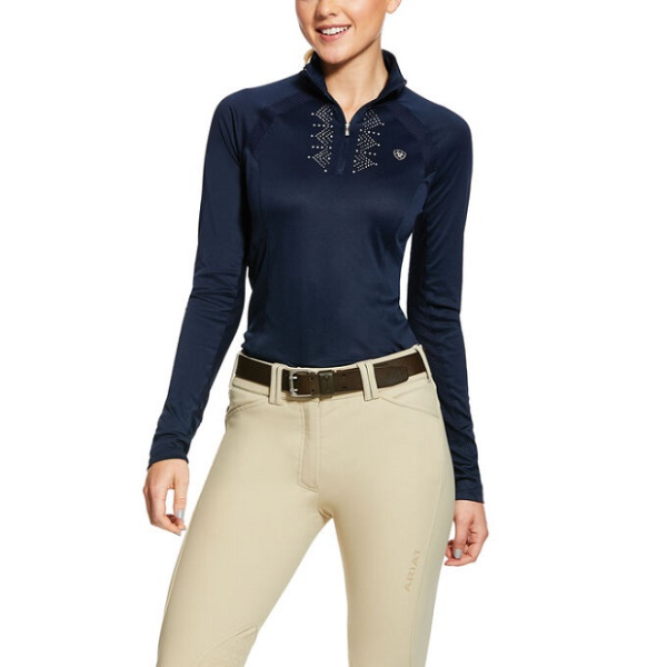 ARIAT SUNSTOPPER 2.0ｼｬﾂ PIAFFE ﾚﾃﾞｨｰｽ