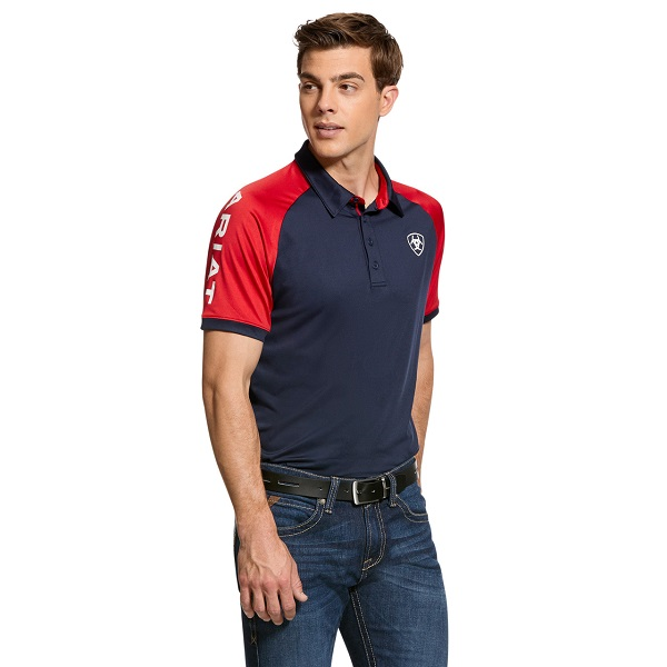 ARIAT　TEAM3.0　メンズポロシャツ