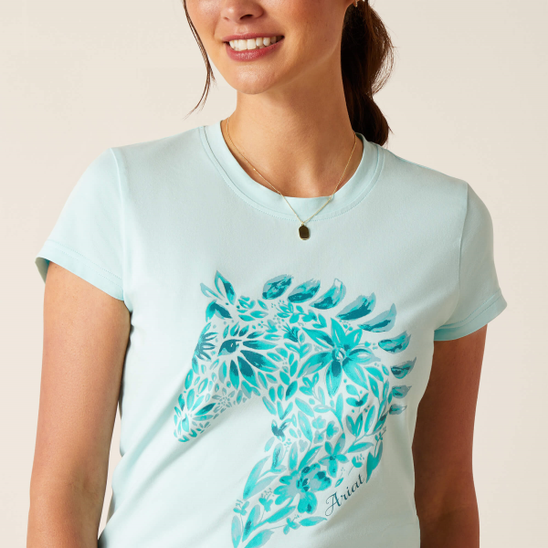 ARIAT FloralMosaic Tシャツ
