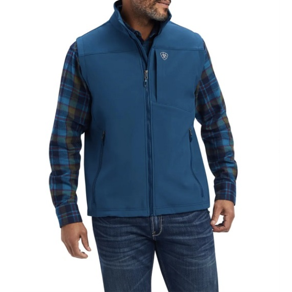 ARIAT LOGO2.0 ﾒﾝｽﾞｿﾌﾄｼｪﾙﾍﾞｽﾄ　　ブルー