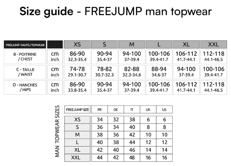 FREEJUMP KARLベスト 黒