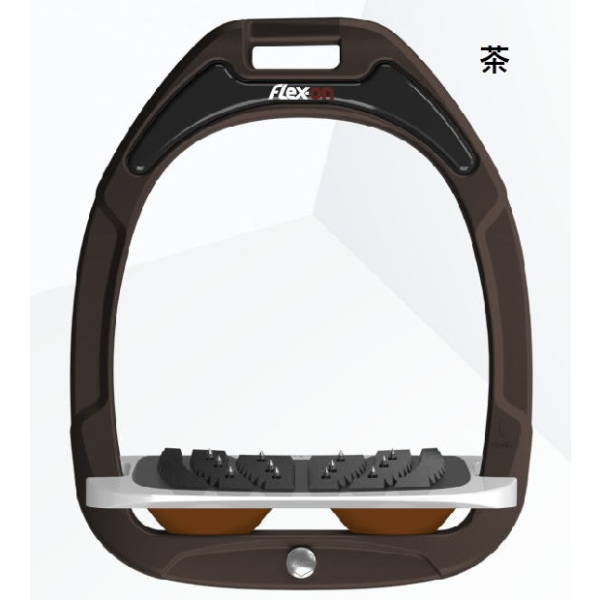 Flex-on　ﾌﾚｯｸｵﾝ　鐙　ｸﾞﾘｰﾝｺﾝﾎﾟｰｼﾞｯﾄ
